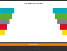 Tablet Screenshot of andrahandsguiden.com